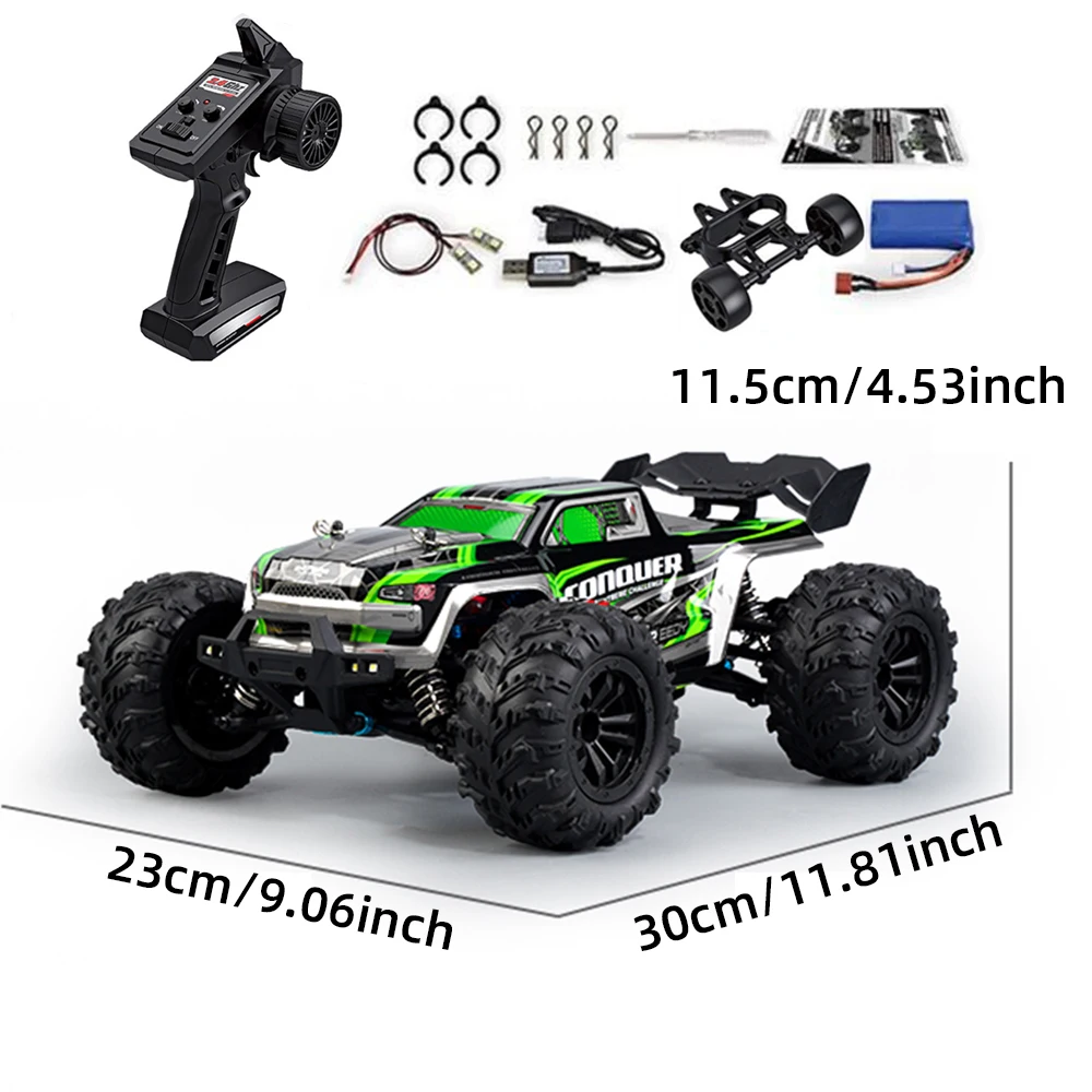 2024 New 1:16 Scale Large RC Cars 50km/h High Speed RC Cars Toys for Boys Remote Control Car 2.4G 4WD Off Road Monster Truck - Image 5